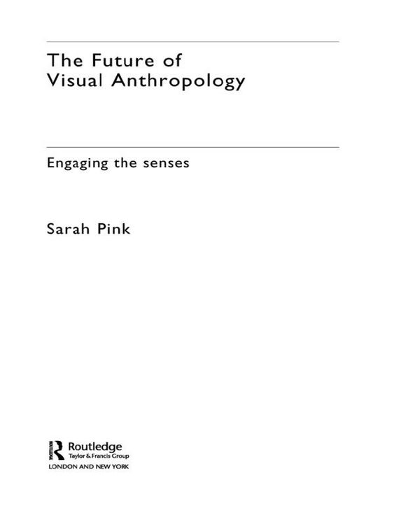 Produktbild: The Future of Visual Anthropology