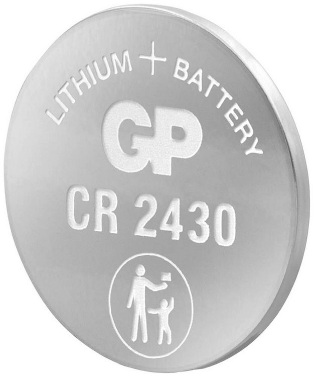 Produktbild: GP Knopfzelle CR2430 3V 1 St. 300 mAh Lithium GPCR2430STD738C1