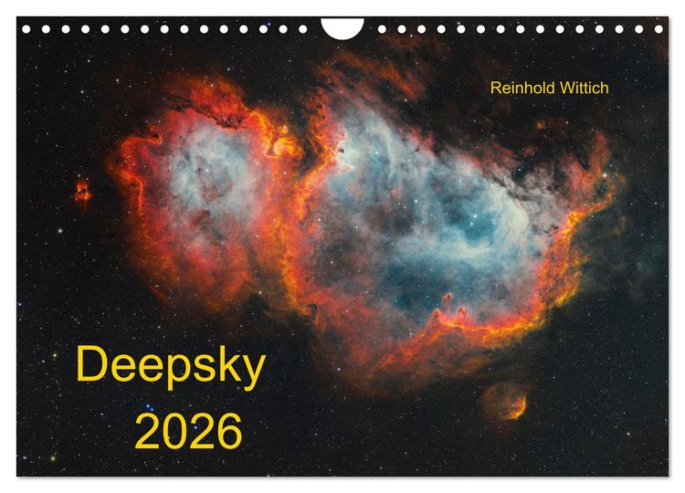 Produktbild: Deepsky 2026 (Wandkalender 2026 DIN A4 quer), CALVENDO Monatskalender