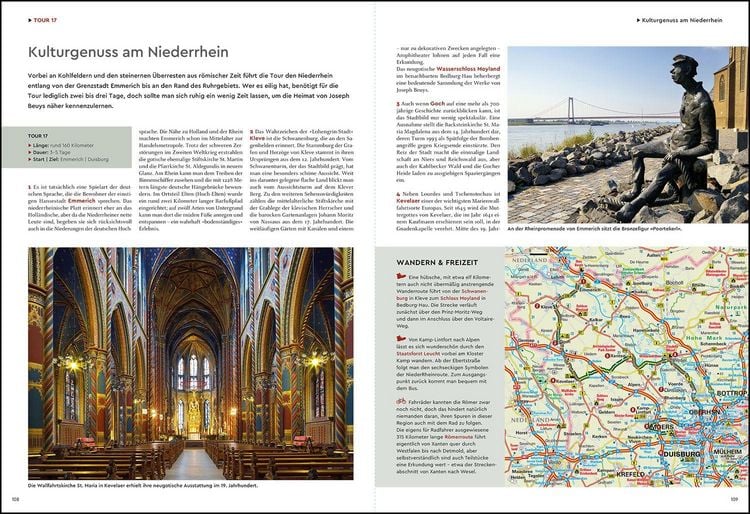 Produktbild: KUNTH Bildband Das gro&szlig;e Autowanderbuch Deutschland