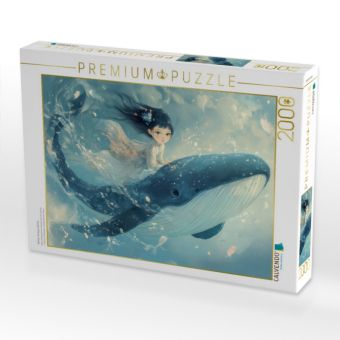 Produktbild: CALVENDO Puzzle Winter-Fantasy-Anim&eacute; | 2000 Teile Lege-Gr&ouml;&szlig;e 90x67cm Foto-Puzzle f&uuml;r gl&uuml;ckliche Stunden
