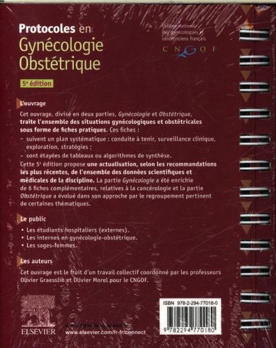 Produktbild: Coll&egrave;ge National Des Gyn&eacute;cologues Et Obst&eacute;triciens Fran&ccedil;ais: