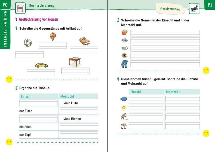 Produktbild: &Uuml;bungsheft - Rechtschreibung 2.Klasse