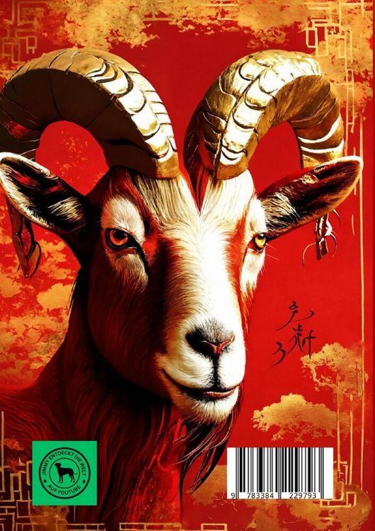 Produktbild: Tagebuch / Notizbuch Chinesische Tierkreis Ziege