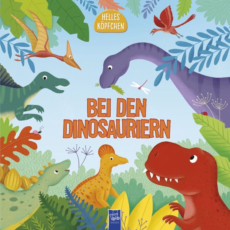 Produktbild: Helles K&ouml;pfchen - Bei den Dinosauriern