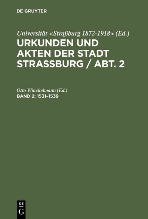 Produktbild: 1531&ndash;1539