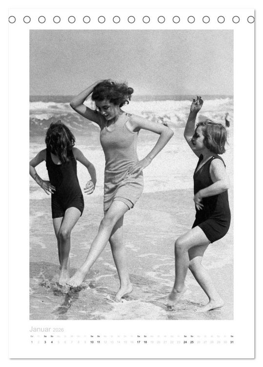 Produktbild: Sommer am Strand (Tischkalender 2026 DIN A5 hoch), CALVENDO Monatskalender