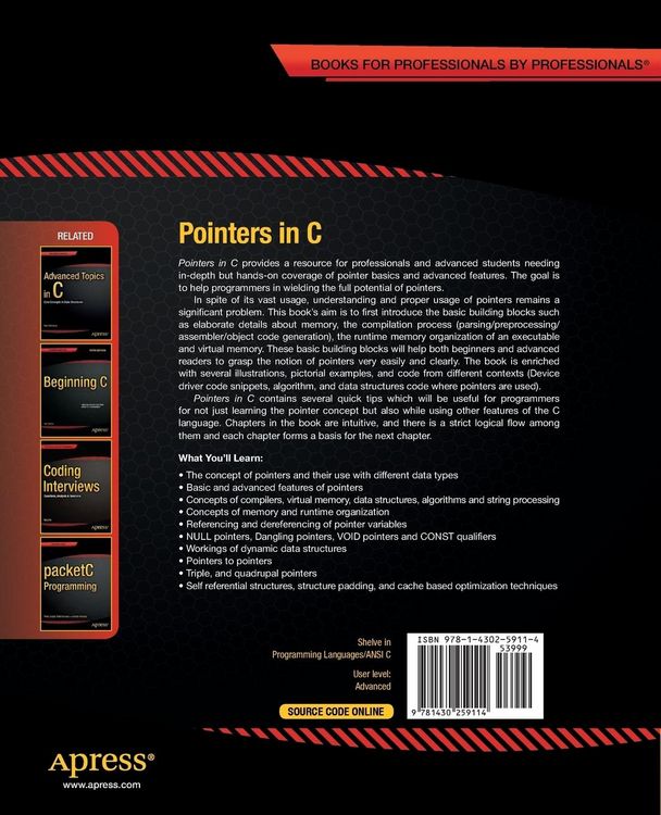 Produktbild: Pointers in C