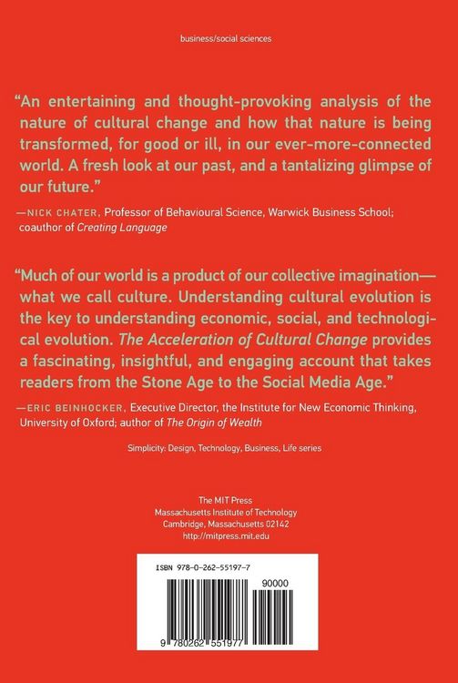 Produktbild: The Acceleration of Cultural Change