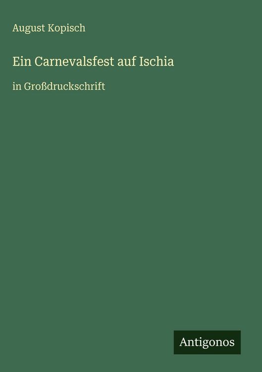 Produktbild: Ein Carnevalsfest auf Ischia