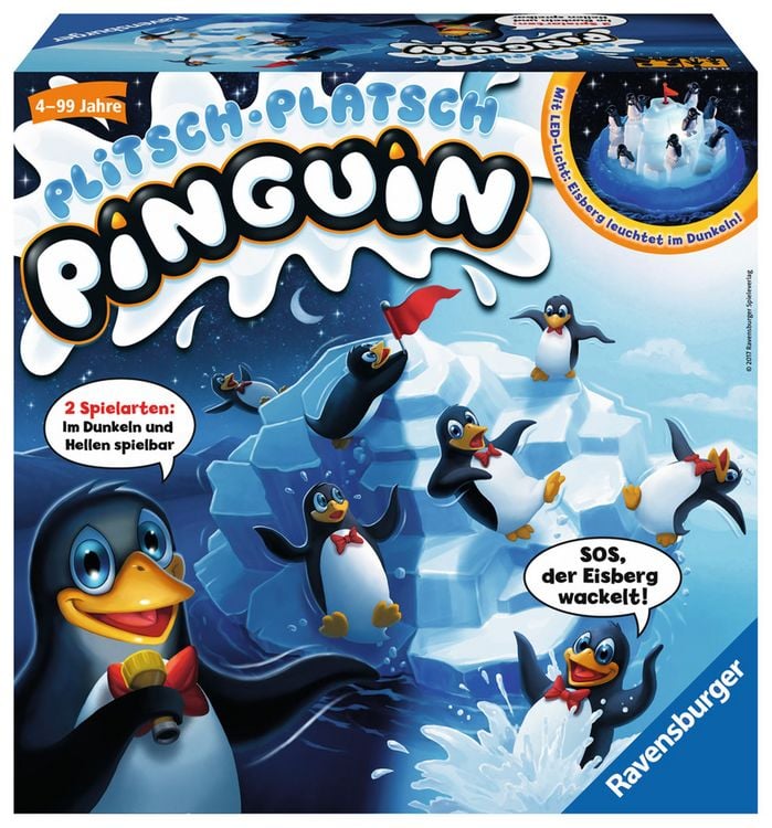 Produktbild: Ravensburger Plitsch-Platsch Pinguin, Kinderspiel