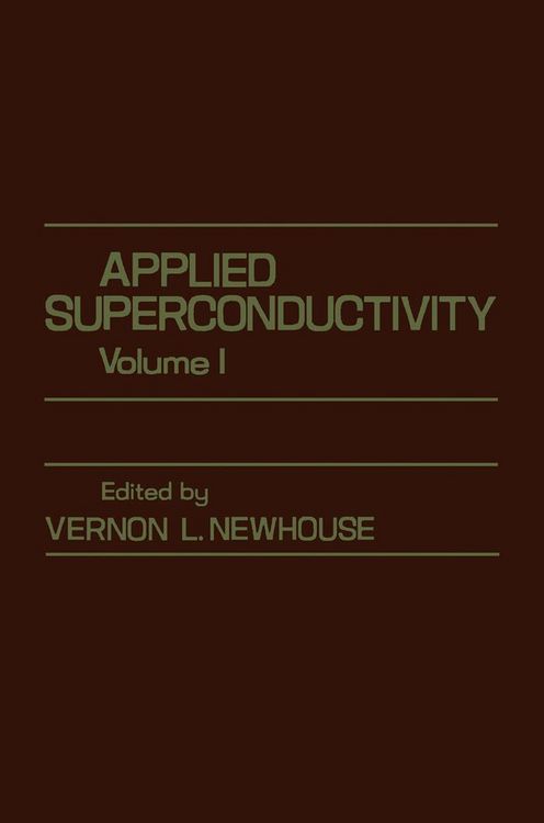 Produktbild: Applied superconductivity