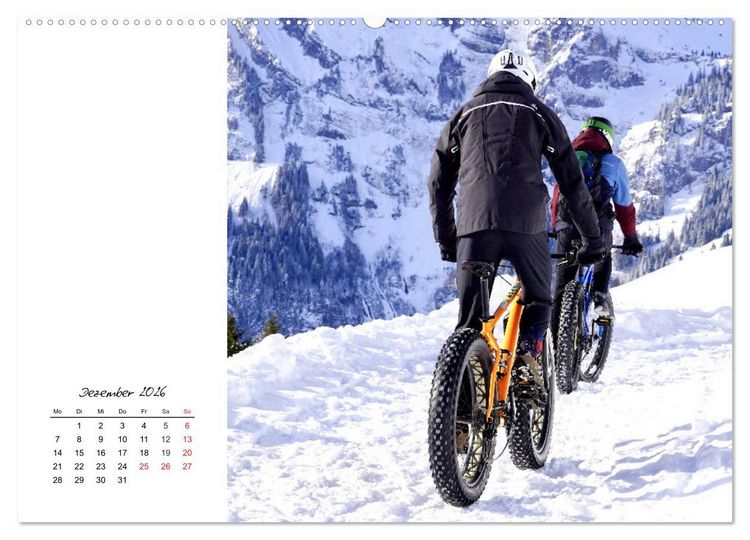 Produktbild: Fahrradtour. Radle dich frei und gesund! (hochwertiger Premium Wandkalender 2026 DIN A2 quer), Kunstdruck in Hochglanz