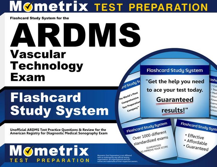 Produktbild: Flashcard Study System for the Ardms Vascular Technology Exam