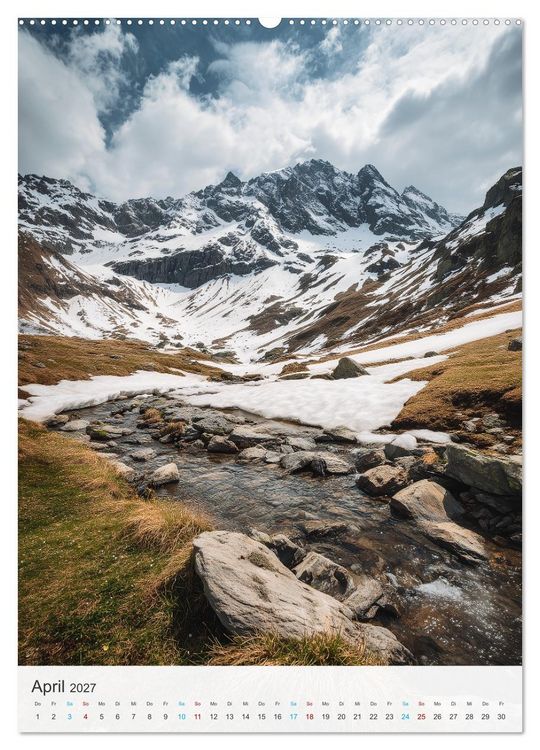 Produktbild: Alpenzauber (hochwertiger Premium Wandkalender 2027 DIN A2 hoch), Kunstdruck in Hochglanz