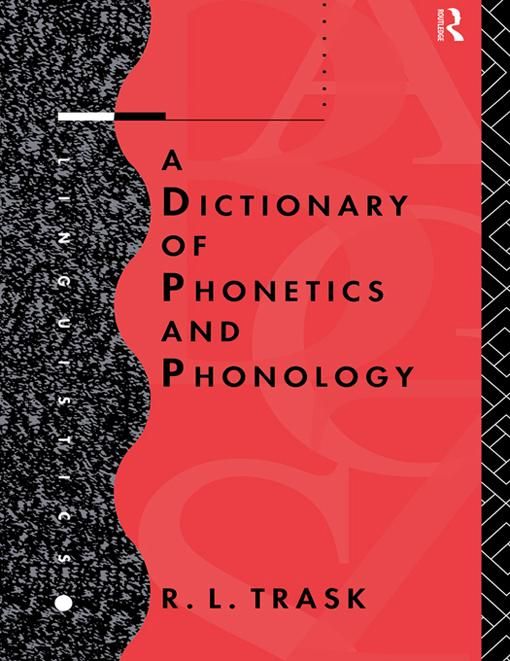 Produktbild: A Dictionary of Phonetics and Phonology
