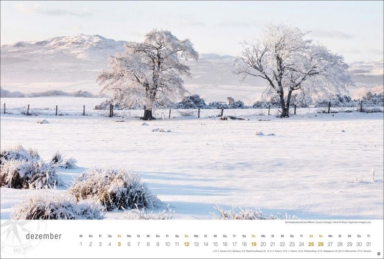 Produktbild: Irland Globetrotter Kalender 2027 - Von rauen K&uuml;sten und gr&uuml;nen H&uuml;geln