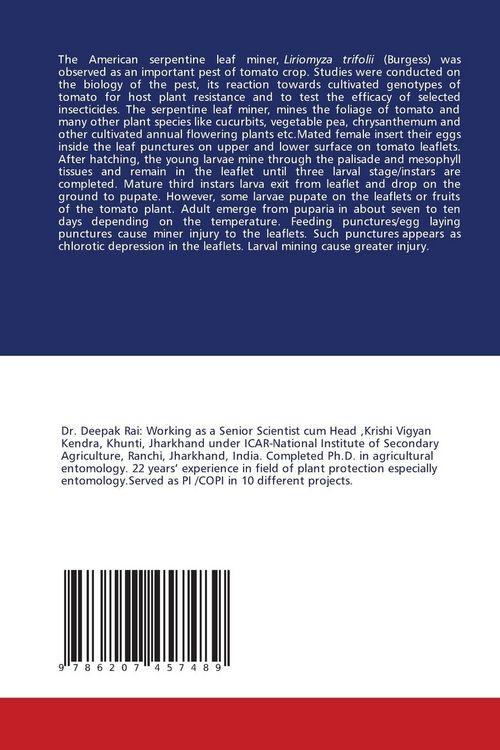 Produktbild: American Serpentine Leaf Miner and Their Management