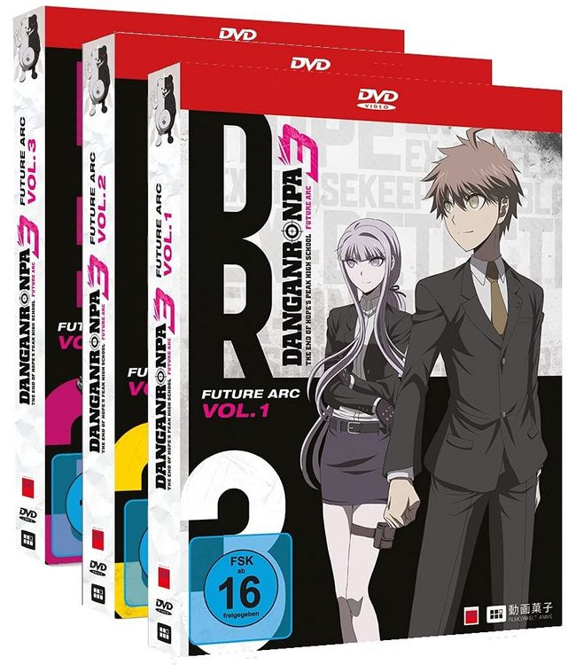 Produktbild: Danganronpa 3: Future Arc - Gesamtausgabe - Bundle - Vol.1-3 (3 DVDs)