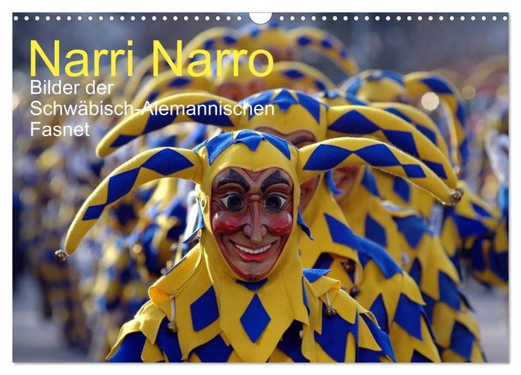 Produktbild: Narri Narro (Wandkalender 2026 DIN A3 quer), CALVENDO Monatskalender