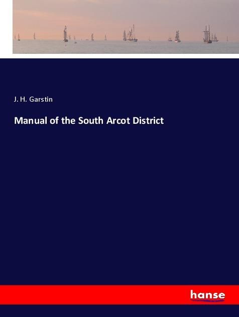 Produktbild: Manual of the South Arcot District