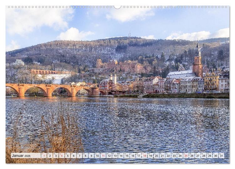 Produktbild: Romantisches Neckartal (Wandkalender 2026 DIN A2 quer), CALVENDO Monatskalender