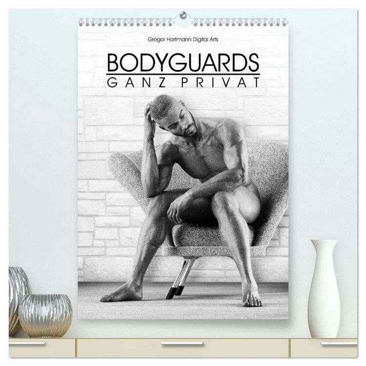 Produktbild: BODYGUARDS - Ganz Privat (hochwertiger Premium Wandkalender 2026 DIN A2 hoch), Kunstdruck in Hochglanz