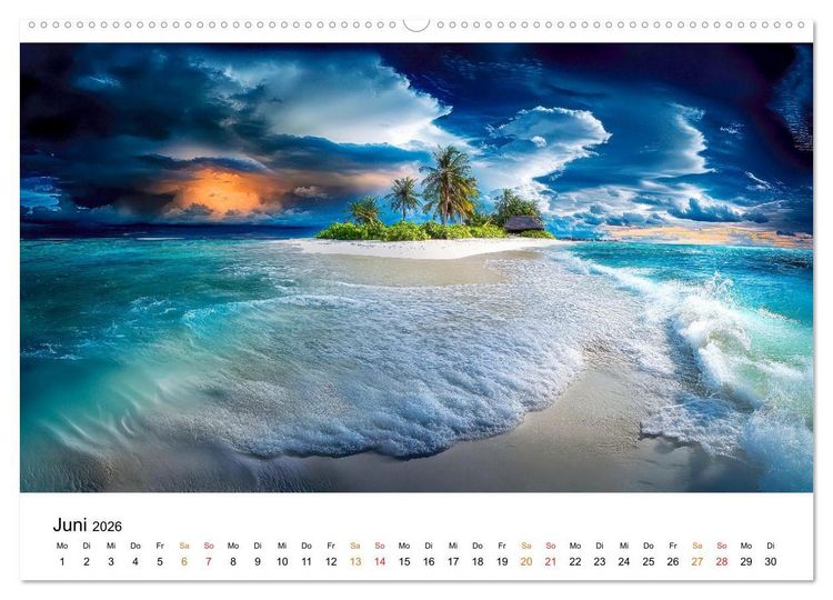 Produktbild: Stadt.Land.Welt. - eine Reise in Bildern (hochwertiger Premium Wandkalender 2026 DIN A2 quer), Kunstdruck in Hochglanz