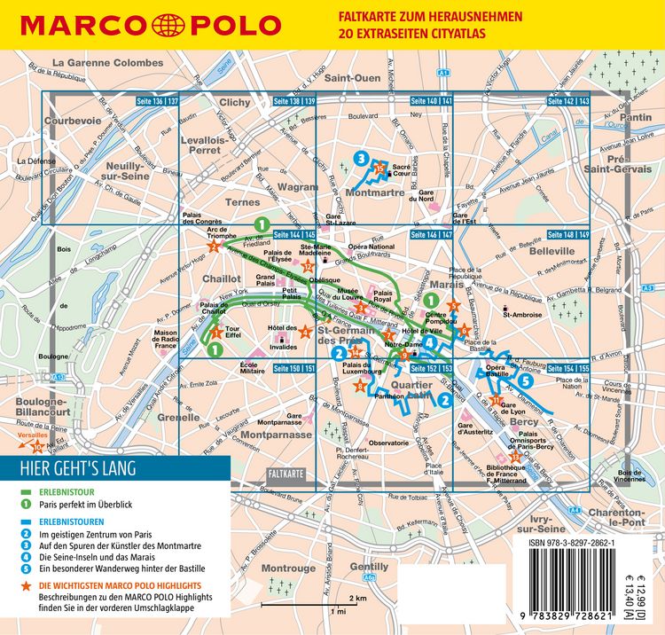 Produktbild: MARCO POLO Reisef&uuml;hrer Paris