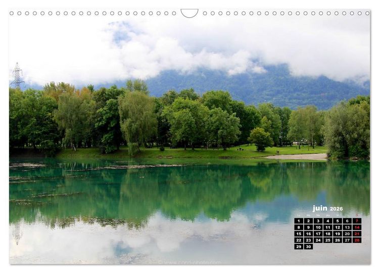 Produktbild: Les paysages de montagne Haute-Savoie (Calendrier mural 2026 DIN A3 vertical), CALVENDO calendrier mensuel