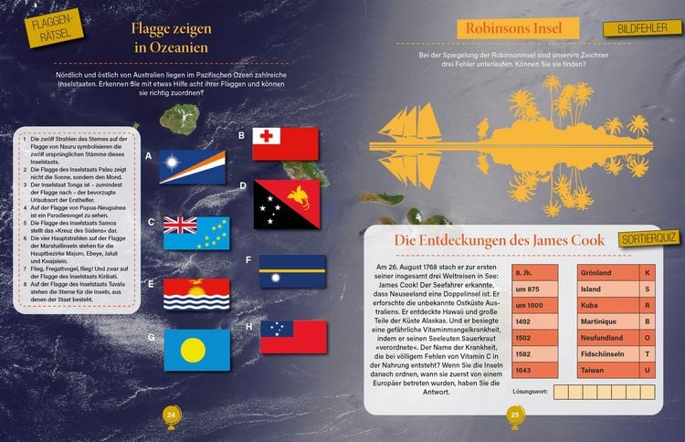 Produktbild: Geografie R&auml;tselbuch