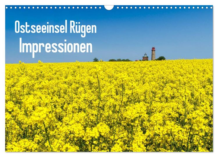 Produktbild: Ostseeinsel R&uuml;gen Impressionen (Wandkalender 2026 DIN A3 quer), CALVENDO Monatskalender