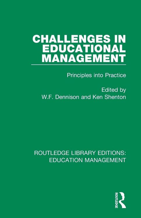 Produktbild: Challenges in Educational Management
