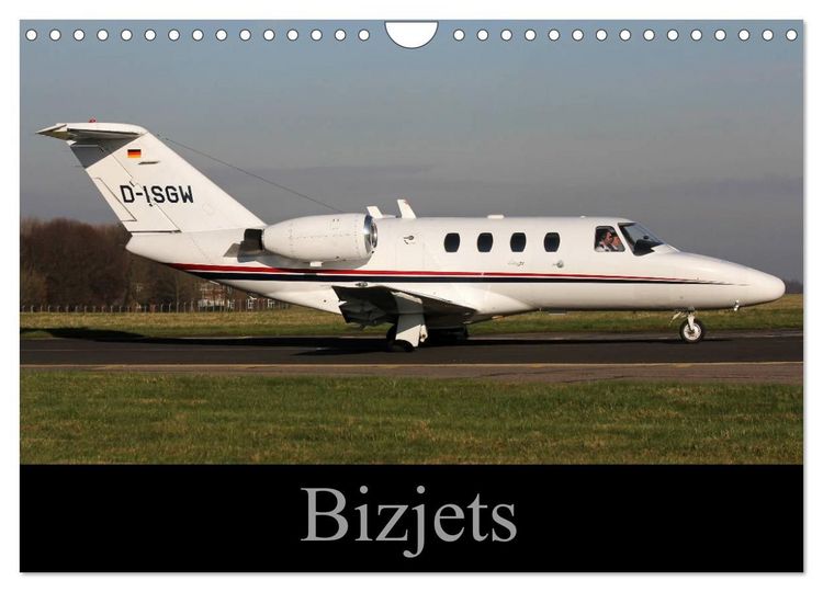 Produktbild: Bizjets (Wall Calendar 2027 DIN A4 landscape), CALVENDO 12 Month Wall Calendar