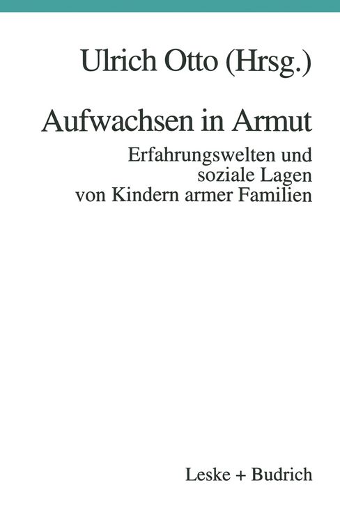 Produktbild: Aufwachsen in Armut