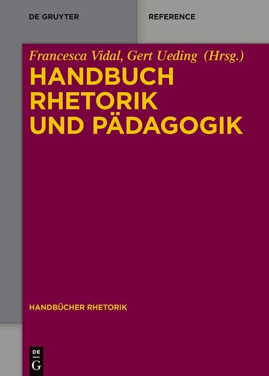 Produktbild: Handbuch Rhetorik und P&auml;dagogik