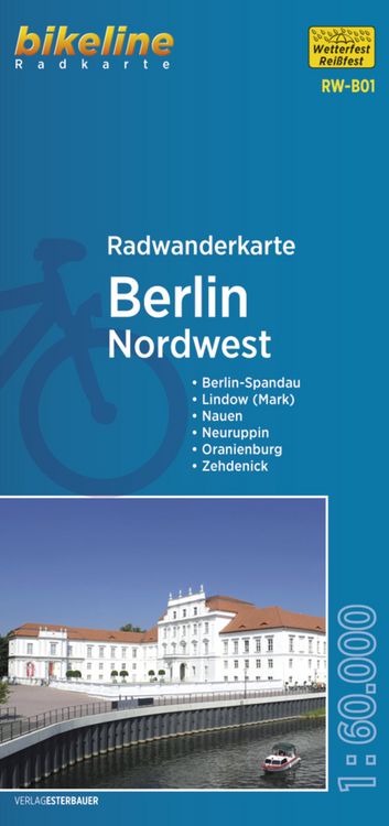 Produktbild: Radwanderkarte Berlin Nordwest RW-B01