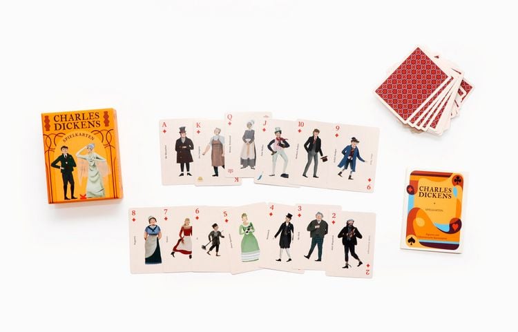 Produktbild: Charles Dickens Spielkarten