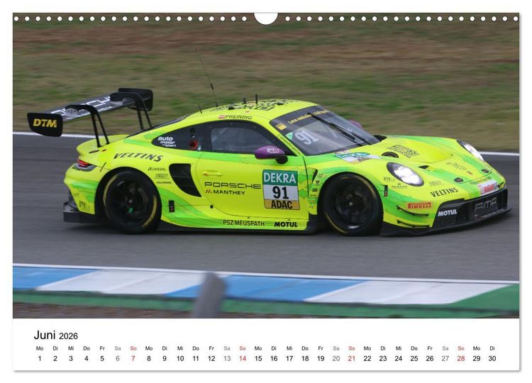 Produktbild: Deutsche Tourenwagen (Wandkalender 2026 DIN A3 quer), CALVENDO Monatskalender