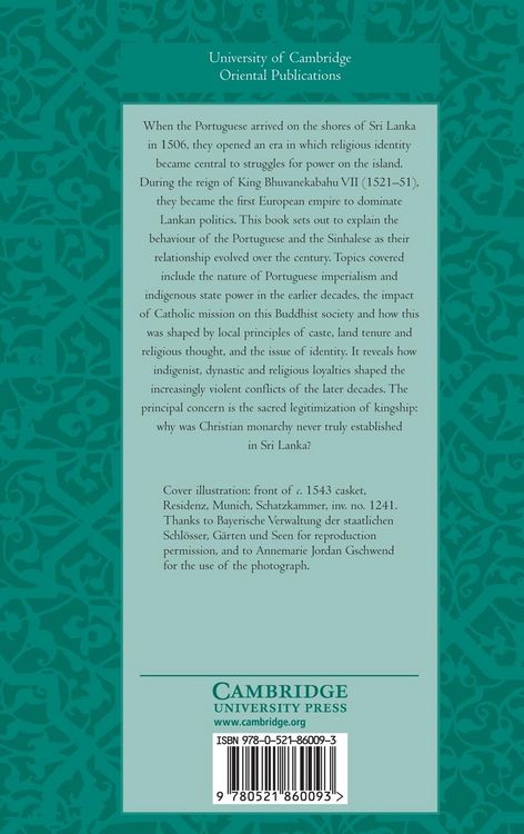 Produktbild: Kingship and Conversion in Sixteenth-Century Sri Lanka