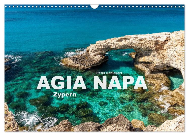 Produktbild: Agia Napa - Zypern (Wandkalender 2026 DIN A3 quer), CALVENDO Monatskalender