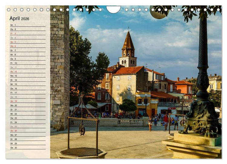 Produktbild: Dalmatien - Sonne, Strand und mehr (Wandkalender 2026 DIN A4 quer), CALVENDO Monatskalender