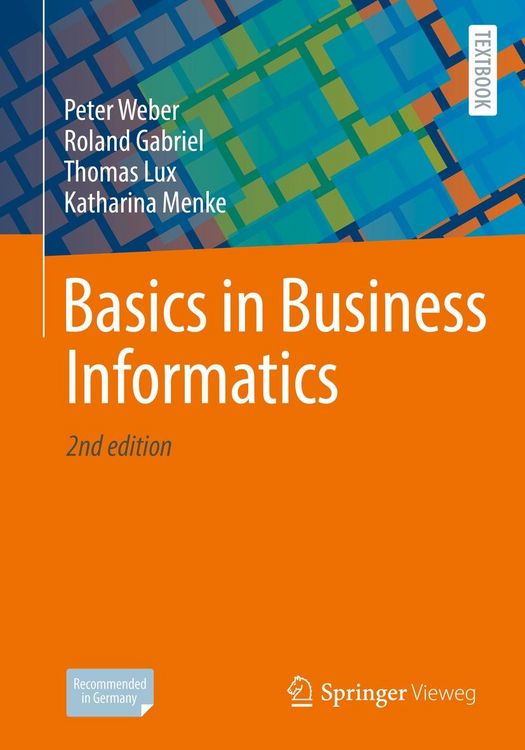 Produktbild: Basics in Business Informatics