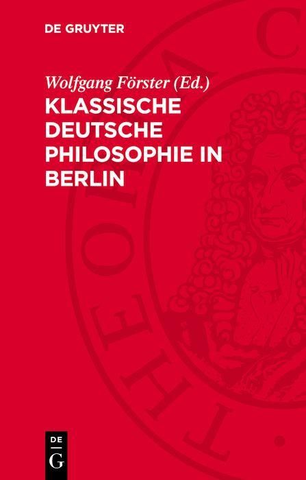 Produktbild: Klassische deutsche Philosophie in Berlin