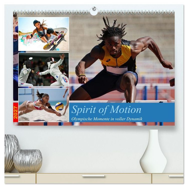 Produktbild: Spirit of Motion (hochwertiger Premium Wandkalender 2027 DIN A2 quer), Kunstdruck in Hochglanz