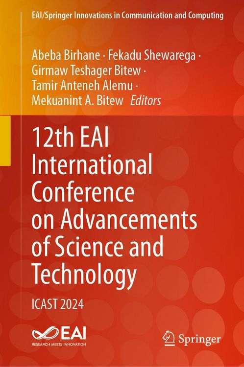 Produktbild: 12th EAI International Conference on Advancements of Science and Technology