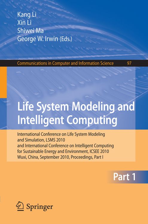 Produktbild: Life System Modeling and Intelligent Computing