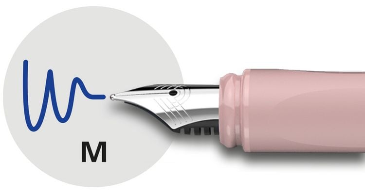 Produktbild: F&uuml;ller Ceod Shiny powder pink, Iridiumkornfeder M