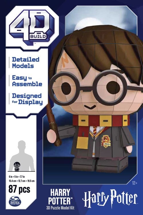 Bild vom Artikel 4D Build - Harry Potter - 3D-Puzzle des beliebten Filmheldens aus hochwertigem Karton, 87 Teile, für Fans der magischen Abenteuerserie ab 12 Jahren vom Autor 