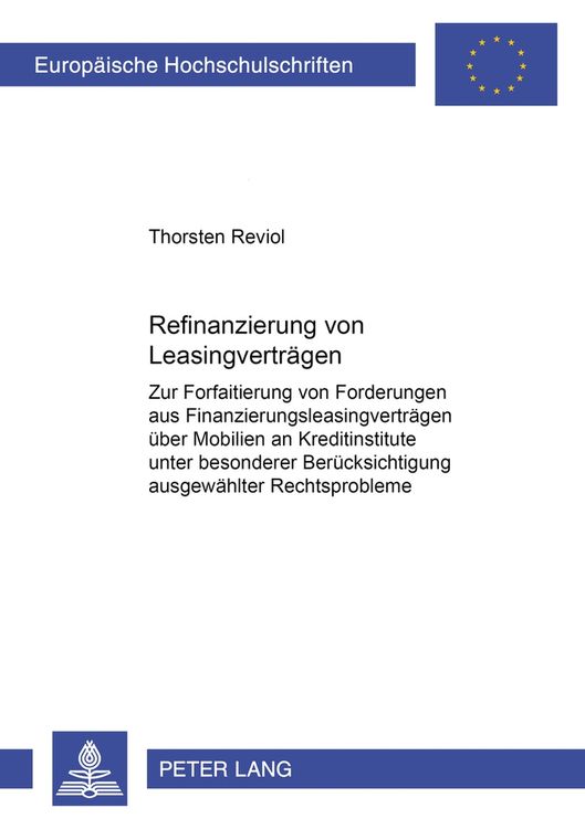 Bild vom Artikel Refinanzierung von Leasingverträgen vom Autor Thorsten Reviol